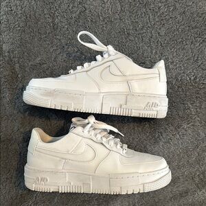 Nike White Low-Top Sneakers